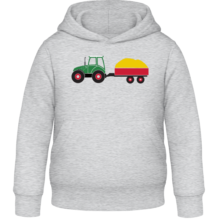 Tractor Illustration Kids Hoodie contain pic