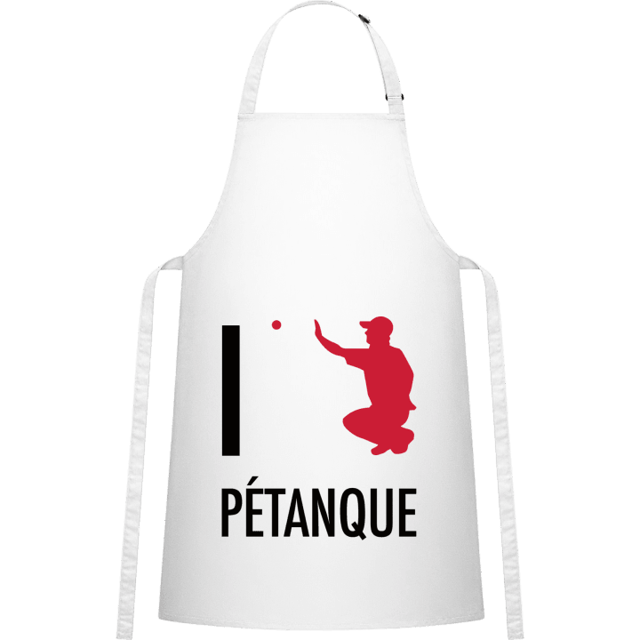 I Love Pétanque Kitchen Apron contain pic