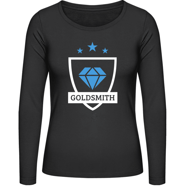 Goldsmith Coat Of Arms Icon Frauen Langarmshirt contain pic