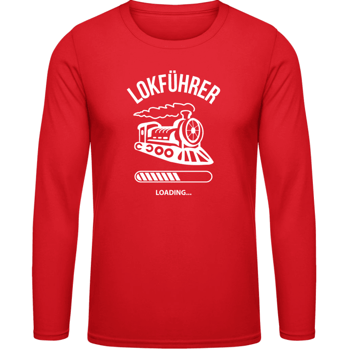 Lokführer Loading T-shirt à manches longues contain pic