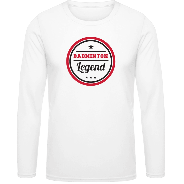 Badminton Legend Shirt met lange mouwen contain pic