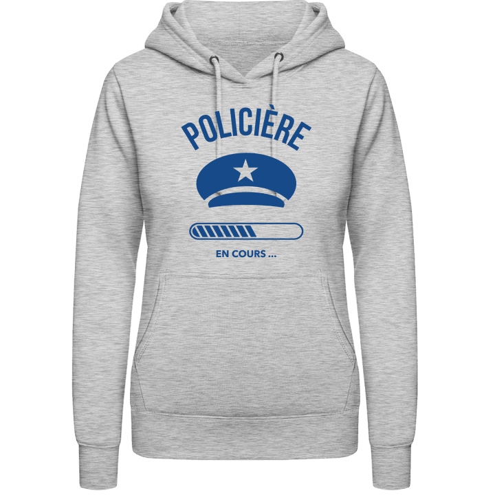 Policière En Cours Vrouwen Hoodie contain pic