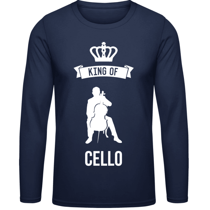 King Of Cello Camicia a maniche lunghe contain pic