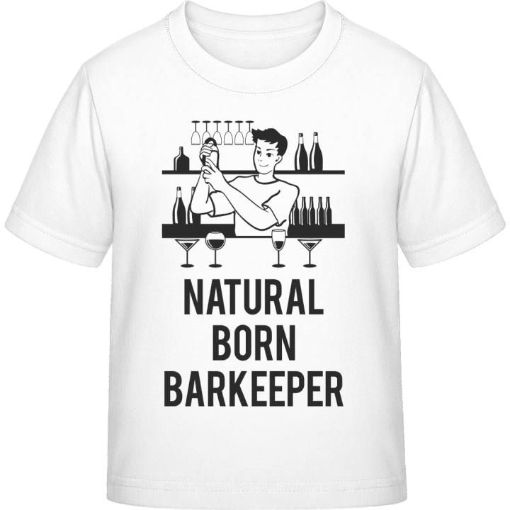 Natural Born Barkeeper T-shirt pour enfants contain pic
