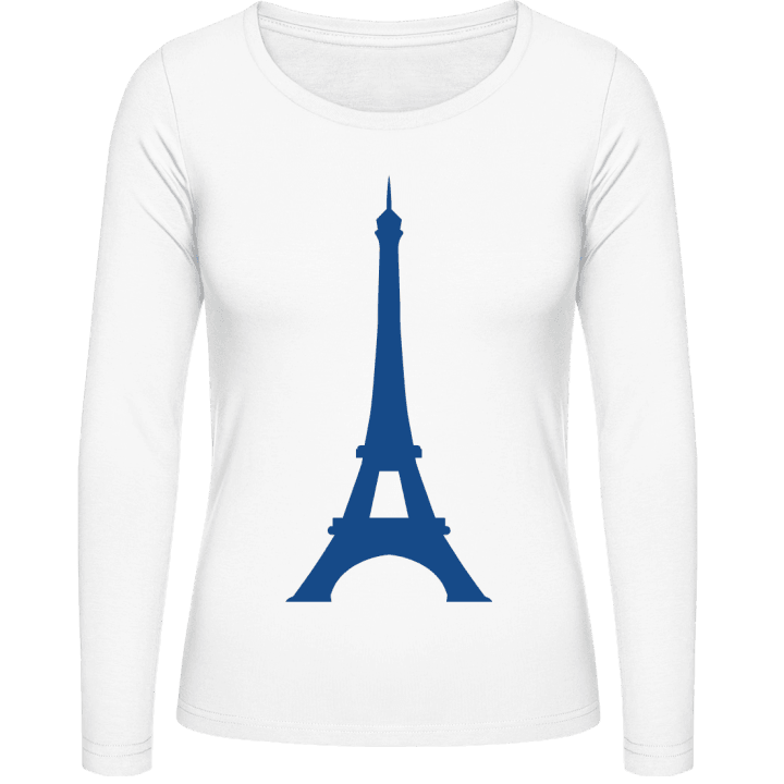 Eiffeltornet Kvinnor långärmad skjorta contain pic