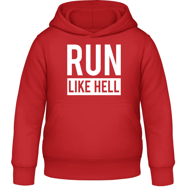 Run Like Hell Sweat à capuche pour enfants contain pic