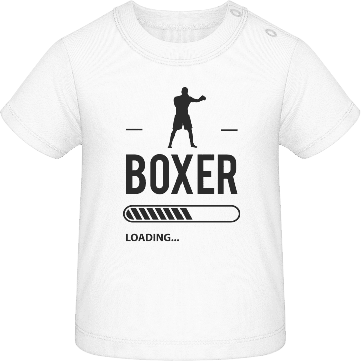 Boxer Loading T-shirt för bebisar contain pic