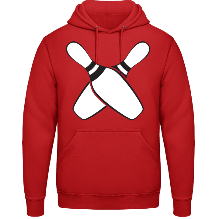 Bowling Crossed Hoodie contain pic