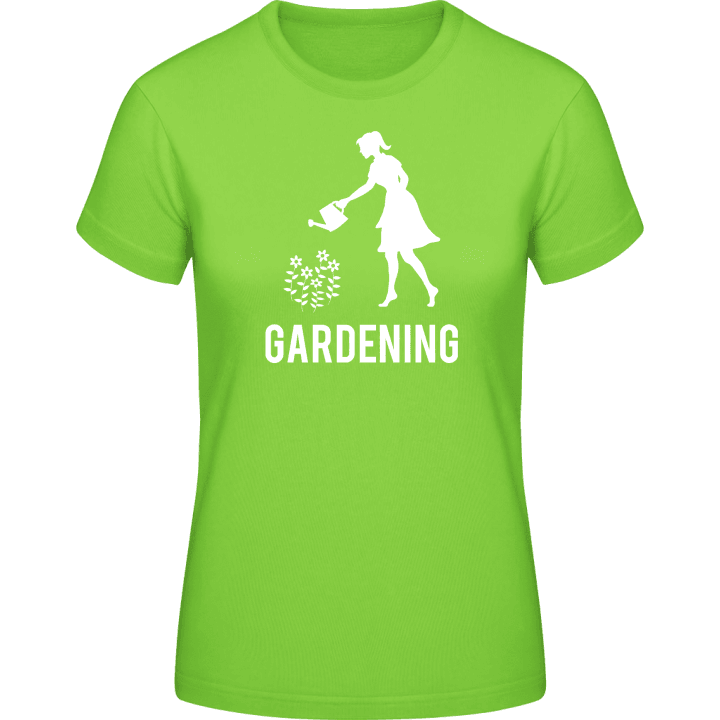 Woman Gardening T-skjorte for kvinner 0 image