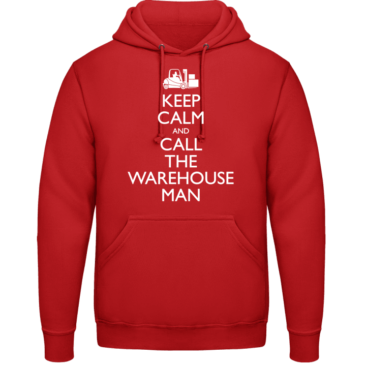 Keep Calm And Call The Warehouseman Sweat à capuche contain pic