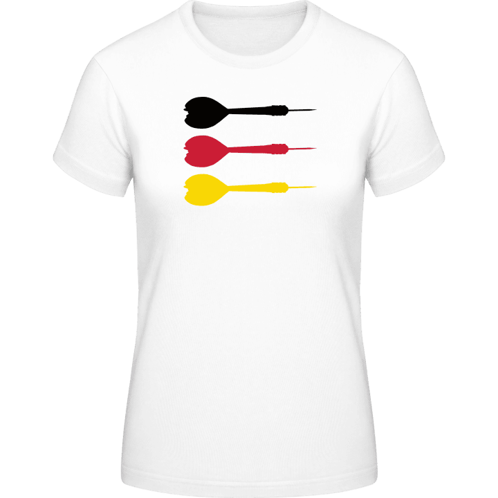 Dartpfeile Deutschland Frauen T-Shirt contain pic