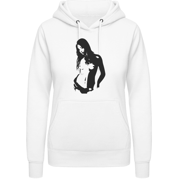 Naked Woman Vrouwen Hoodie contain pic