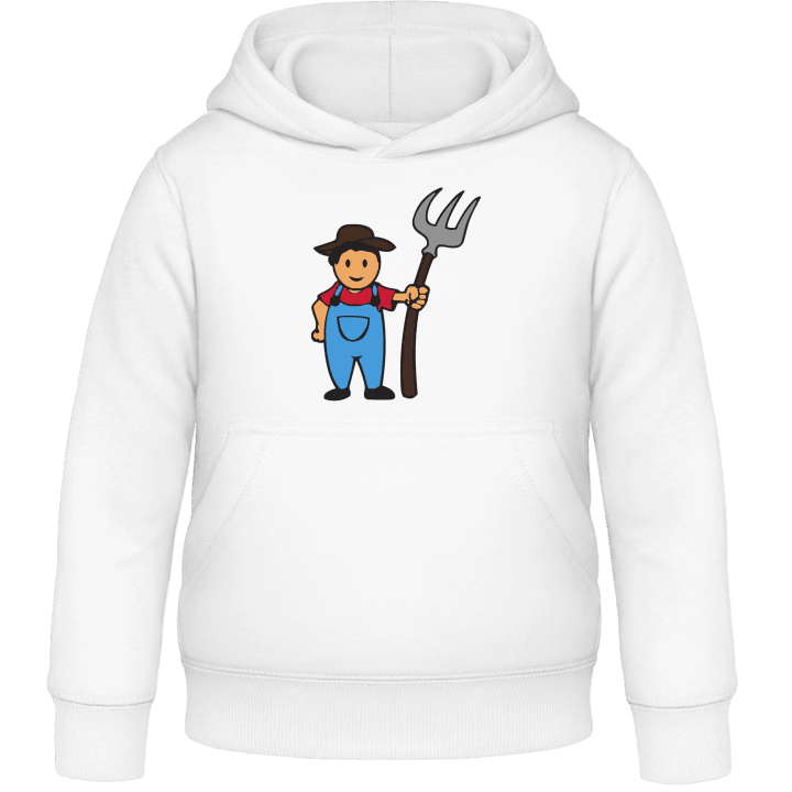 Farmer Character Kids Hoodie contain pic