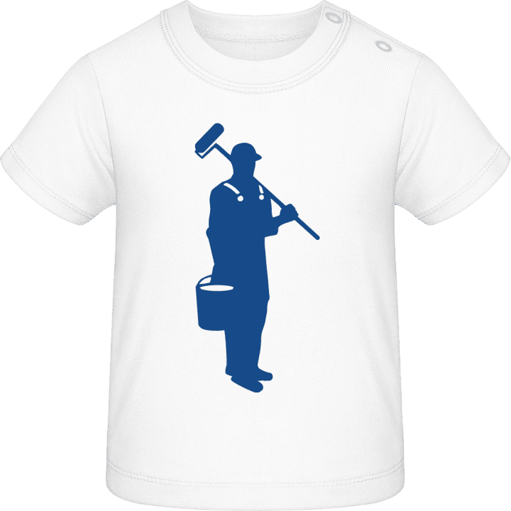 Painter Silhouette Baby T-Shirt contain pic