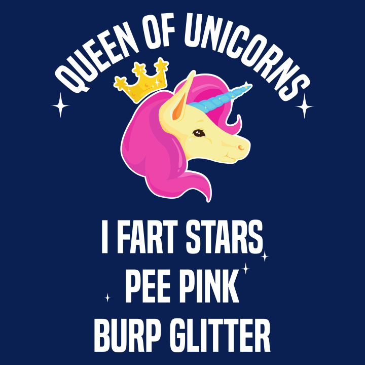 Queen Of Unicorns Vrouwen T-shirt 0 image