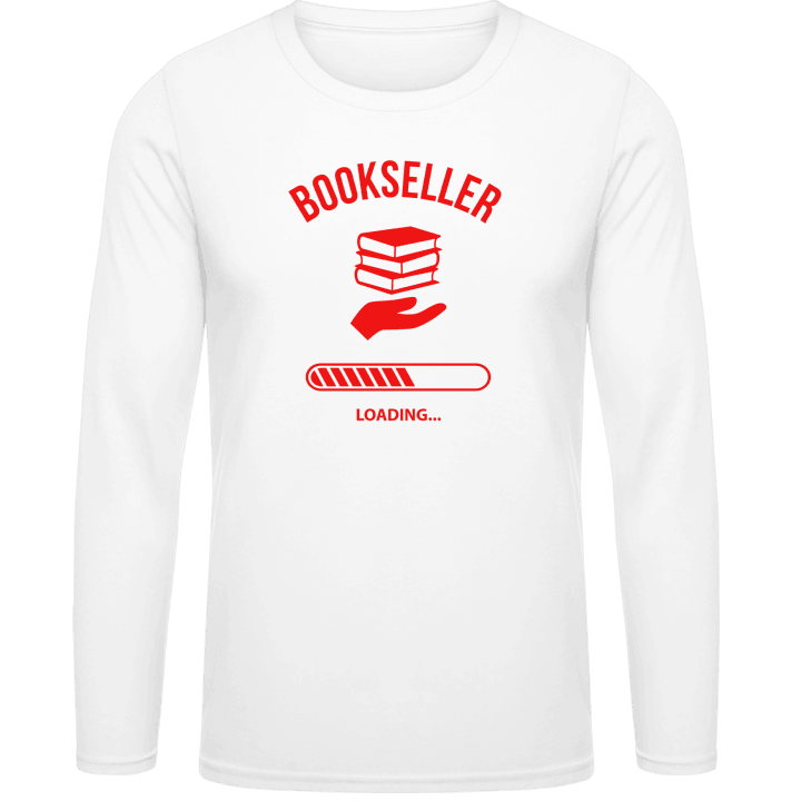 Bookseller Loading T-shirt à manches longues contain pic