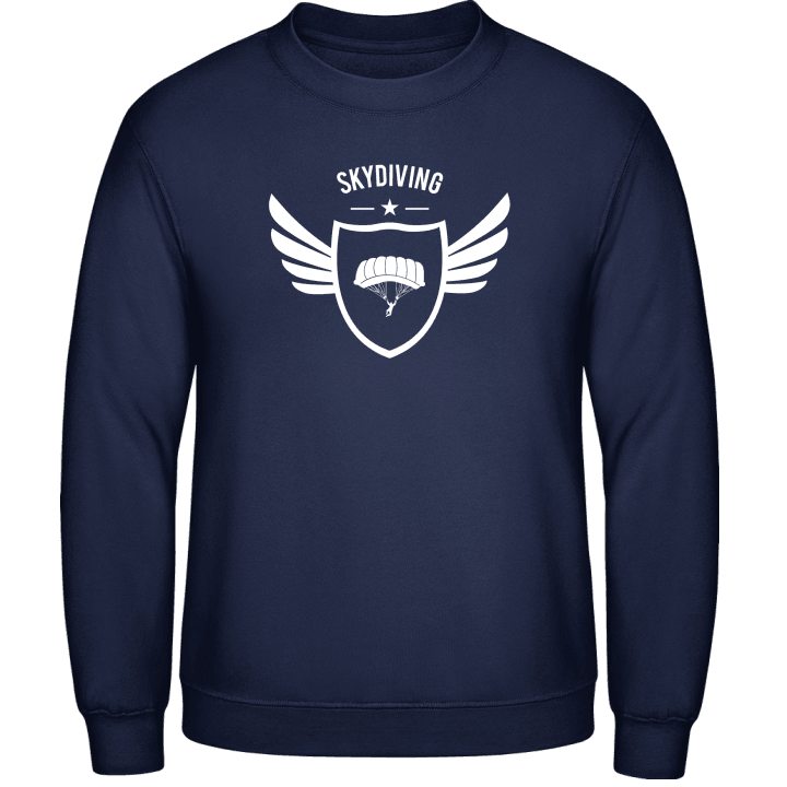 Skydiving Winged Sweatshirt contain pic