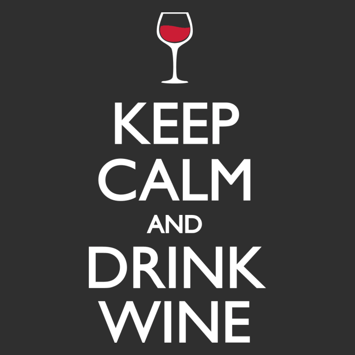 Keep Calm and Drink Wine T-skjorte 0 image