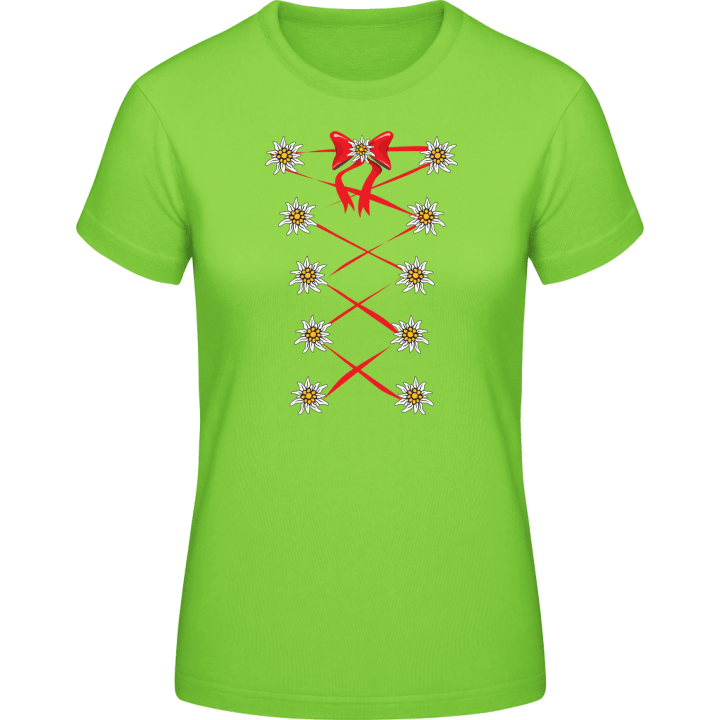 Dirndl Edelweiss T-skjorte for kvinner 0 image