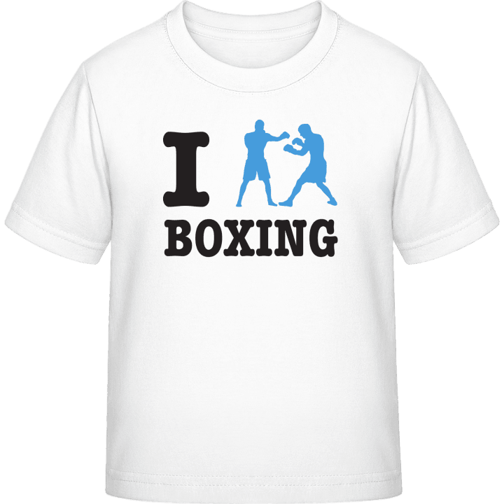 I Love Boxing T-shirt för barn contain pic