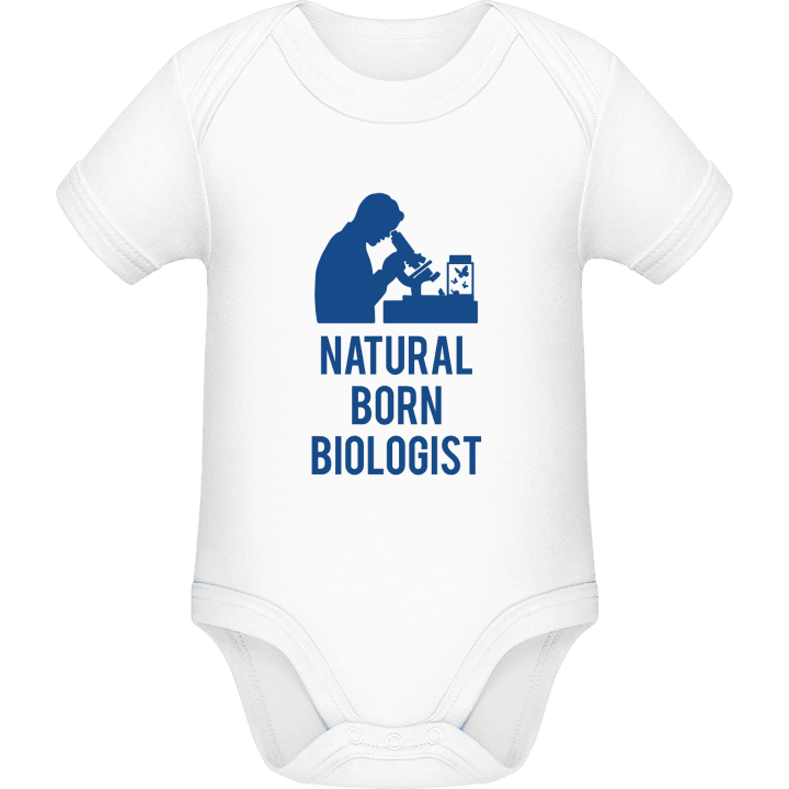 Natural Born Biologist Baby Romper contain pic