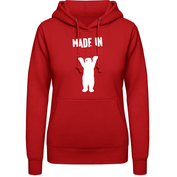 Made in Berlin Vrouwen Hoodie contain pic