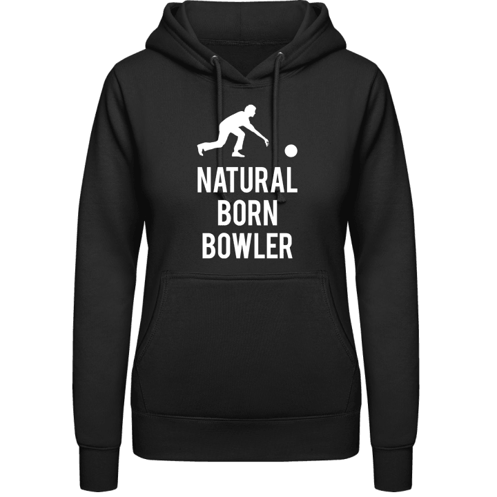Natural Born Bowler Vrouwen Hoodie contain pic
