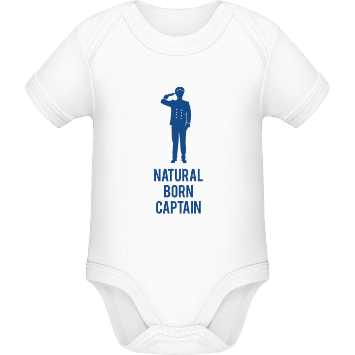 Natural Born Boat Captain Baby Romper contain pic