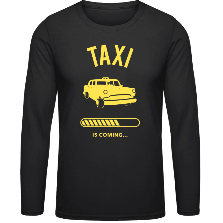 Taxi Is Coming Långärmad skjorta contain pic