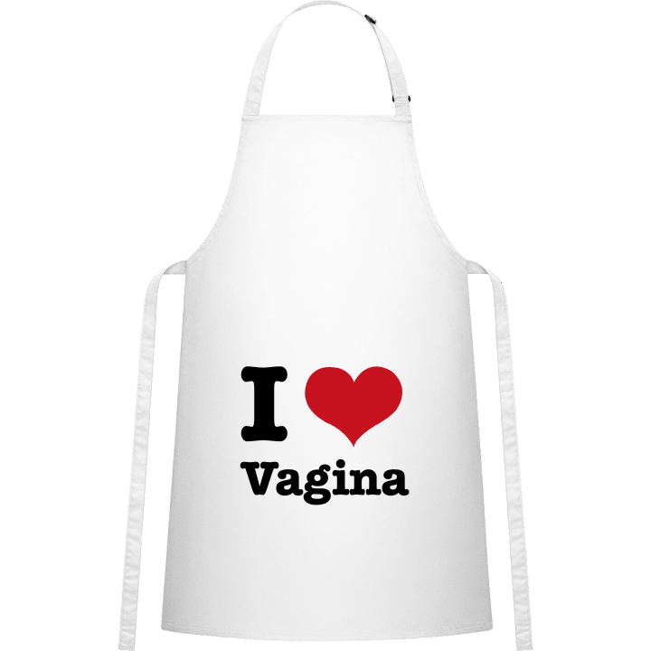 I Love Vagina Kitchen Apron contain pic