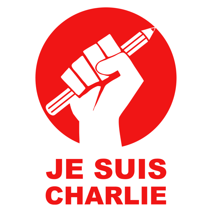 Je Suis Charlie Freedom Of Speech T-skjorte for kvinner 0 image