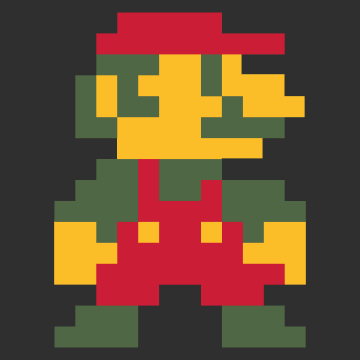 Mario Pixels Kitchen Apron 0 image