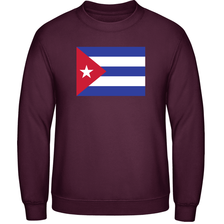 Cuba Flag Tröja contain pic