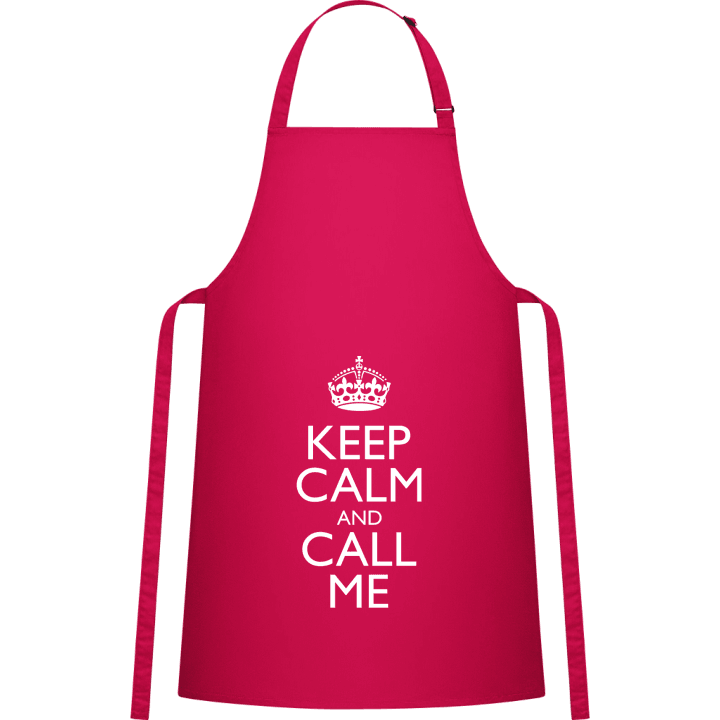 Keep Calm And Call Me Förkläde för matlagning 0 image