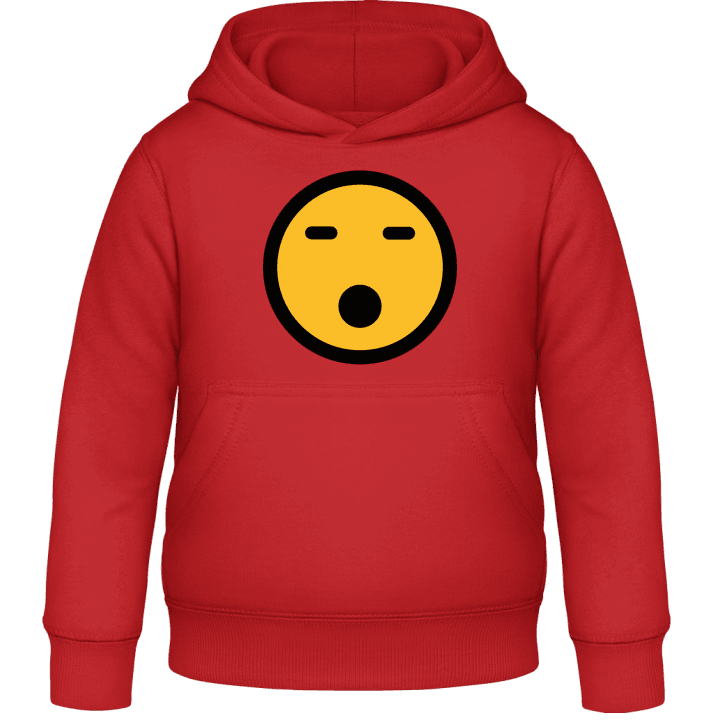 Tired Smiley Kids Hoodie contain pic