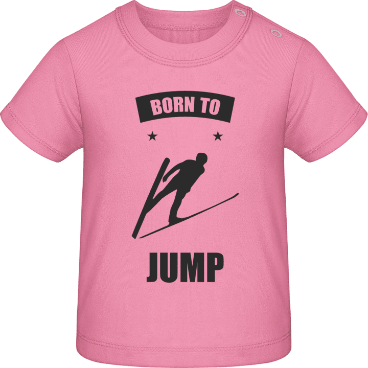 Born To Jump Camiseta de bebé contain pic