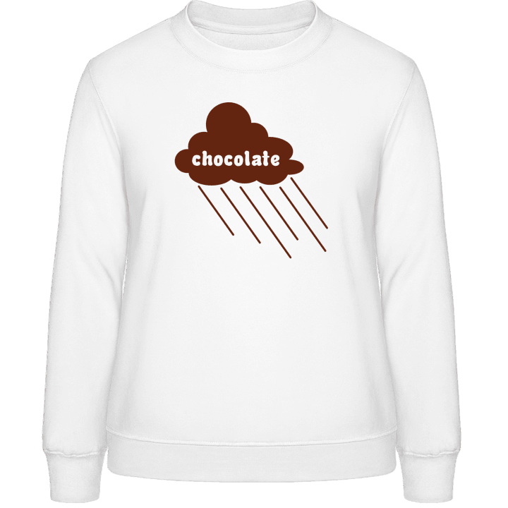 Nuage Chocolat Sweat-shirt pour femme contain pic