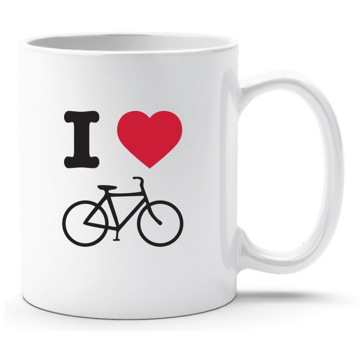 I Love Bicycle Cup contain pic