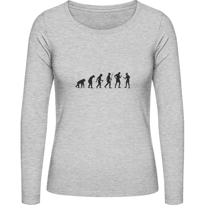 Fitness Trainer Evolution Frauen Langarmshirt contain pic