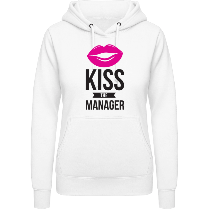 Kiss The Manager Felpa con cappuccio da donna contain pic