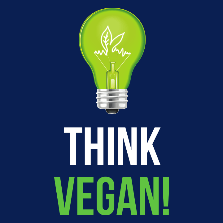 Think Vegan Logo Bolsa de tela 0 image