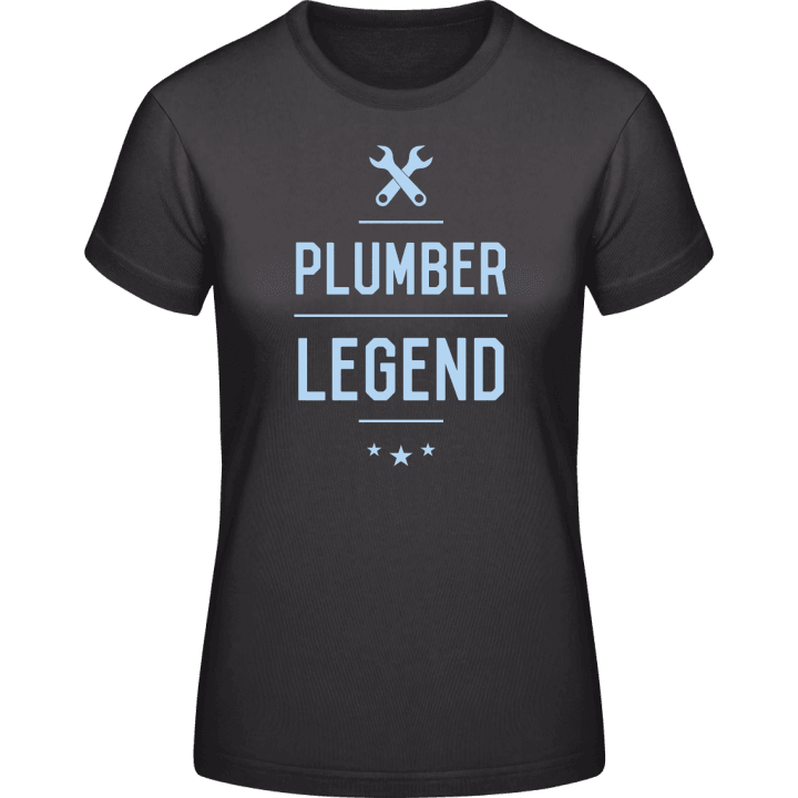 Plumber Legend T-shirt för kvinnor contain pic