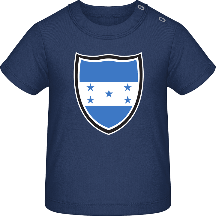 Honduras Flag Shield T-shirt för bebisar contain pic