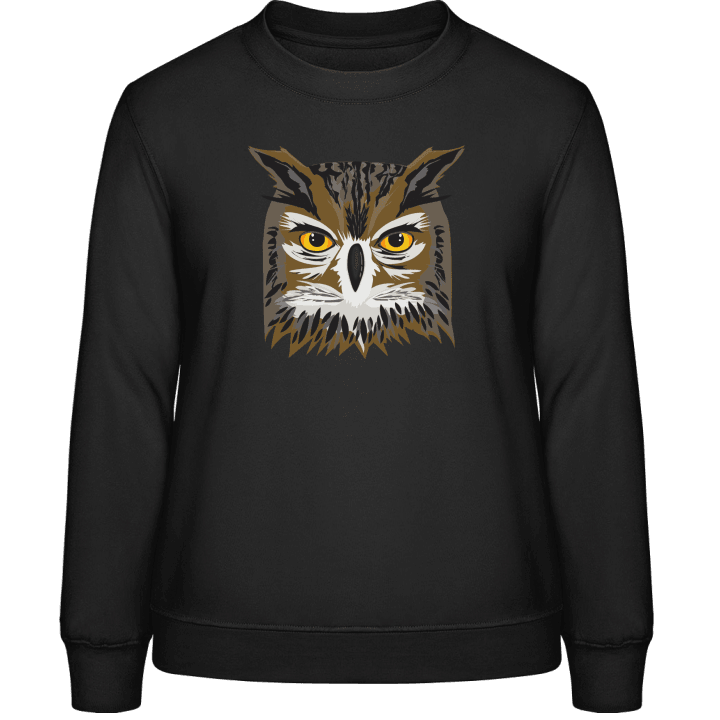 Owl Face Sweatshirt til kvinder 0 image