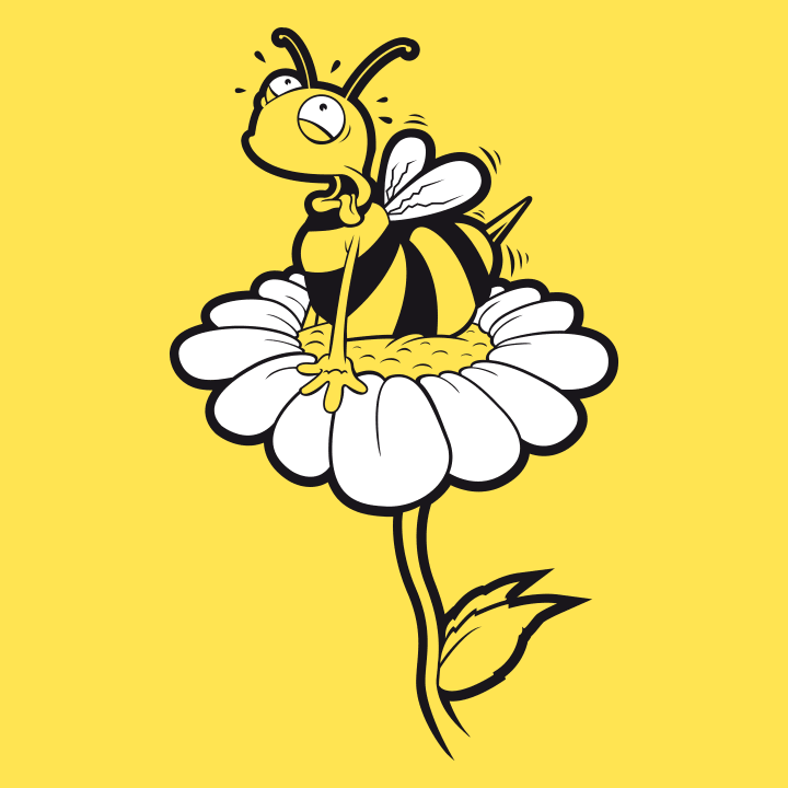 Flower And Bee Langarmshirt 0 image