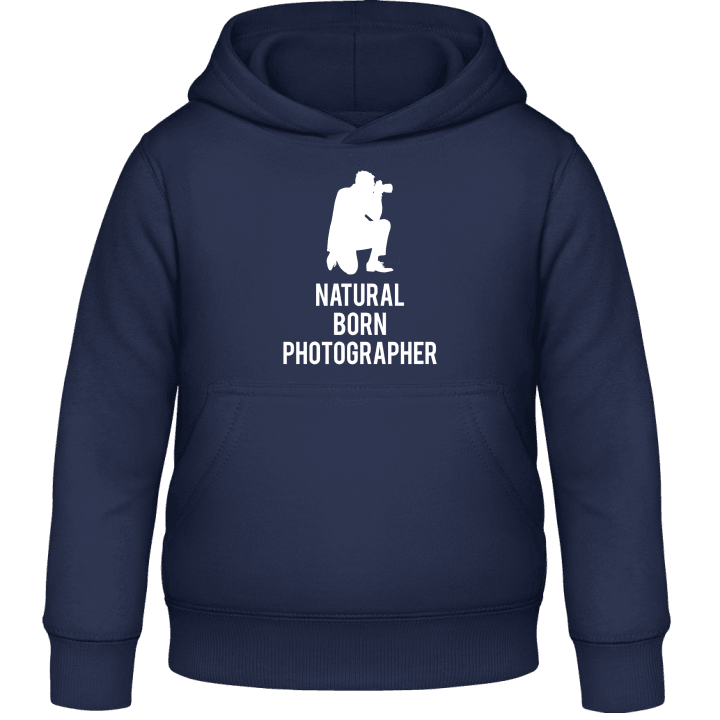 Natural Born Photographer Kids Hoodie contain pic