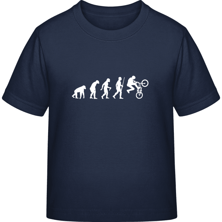BMX Biker Evolution Kinder T-Shirt contain pic