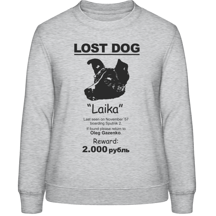 Laika Lost Dog Vrouwen Sweatshirt 0 image