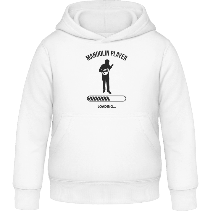 Mandolin Player Loading Kids Hoodie contain pic