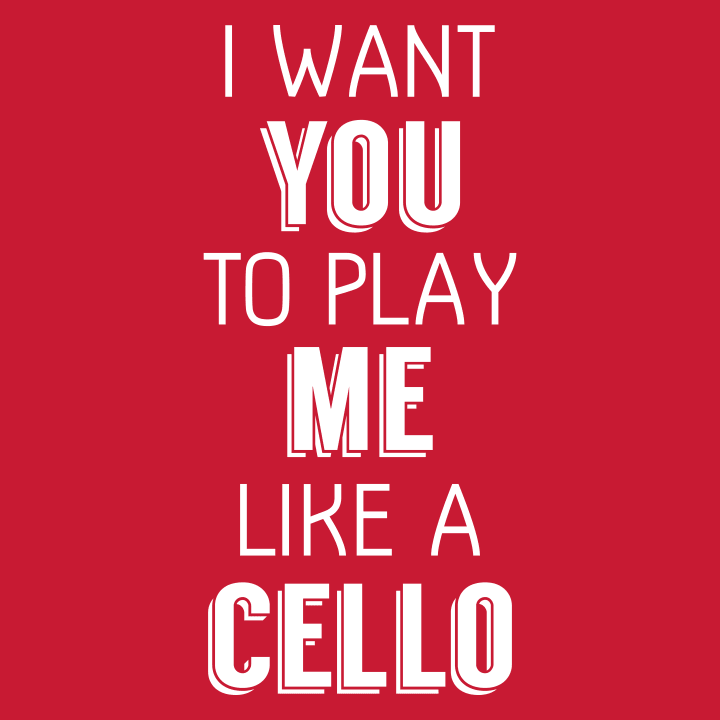 Play Me Like A Cello Vrouwen Lange Mouw Shirt 0 image